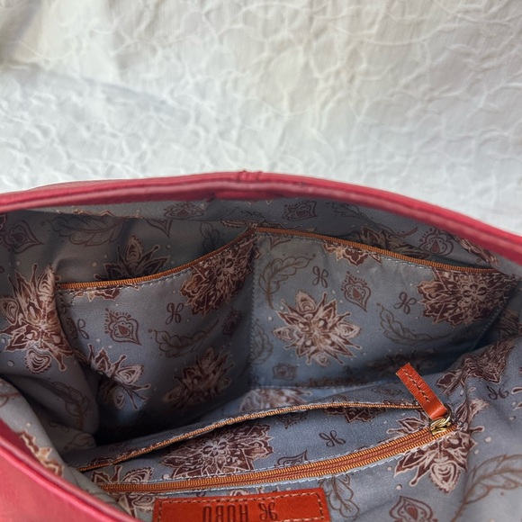 HOBO Leather Handbag Tote Soft Red NWOT - Picture 11 of 12